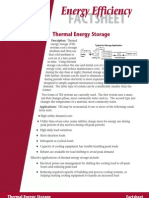 Thermal Energy Storage