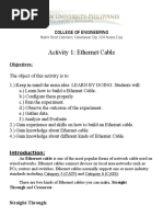 Activity 1: Ethernet Cable: College of Engineering