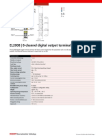 EL2008 - 8-Channel Digital Output Terminal 24 V DC, 0.5 A