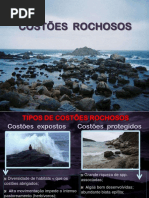 Praias Rochosas e Arenosas