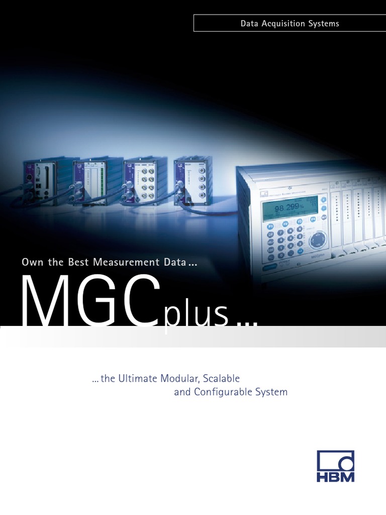 Mgcplus en | PDF | Personal Computers | Data Acquisition