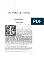 The Virtue of Courage: Douglas N. Walton