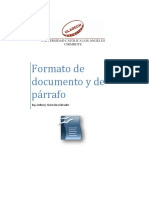 Formato de Documento y de Párrafo