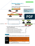 Passive Voice # 1: Worksheet Study!