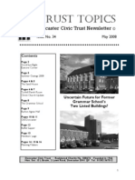 Trust Topics: Doncaster Civic Trust Newsletter