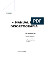 Manual de Disortografia