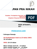 Persiapan Pranikah