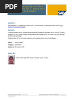 Job Scheduling From Web Dynpro Java For CE 7.1 Using Java Scheduler API and EJB3.0
