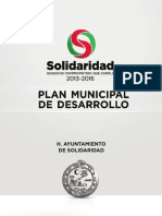 Plan de Desarrollo Municipal: Solidaridad