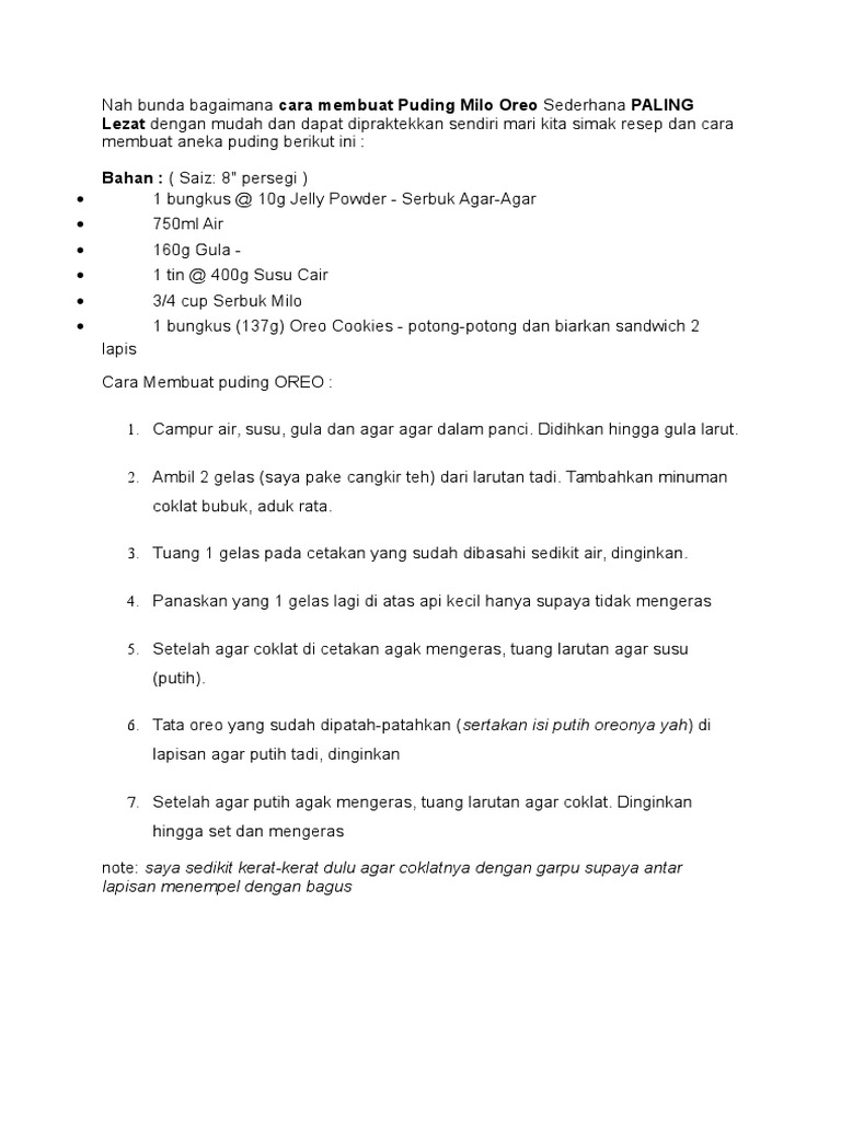 Puding Oreo Pdf
