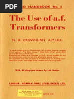 Audio Handbook No.3 - The Use of Audio Frequency Transformers - Norman H. Crowhurst (1953) Clearscan