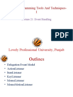 Modern Programming Tools and Techniques-I: Lovely Professional University, Punjab