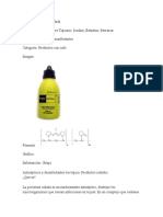 Providona Yodada y Dextrosal 70 % y Gelofusine Pronapem