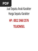 Download WA 0812 2460 2576 Jual Sepatu Anak Karakter Grosir Sepatu Anak Karakter by Jual Sepatu Anak Karakter SN312557722 doc pdf