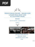 Download Penggunaan bahan non logam pada mobil  pengetahuan bahan teknik by suci ayu lestari SN312557806 doc pdf
