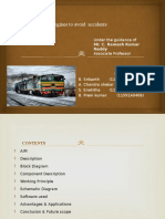 A Presentation On Intelligent Train Engines To Avoid Accidents