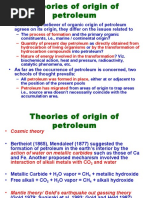 Agrees On Its Origin, They Differ On The Issues Related To: - Even Though Believer of Organic Origin of Petroleum