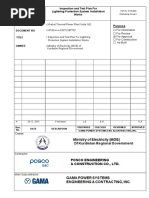 KP-00+++-CQ712-B7702 - ITP For Lightning Protection System Installation