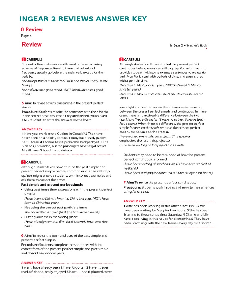 Ingear-2 Reviews Key | PDF
