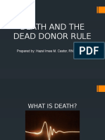 Death and The Dead Donor Rule