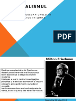 Suveranitatea Consumatorului in Conceptia Lui Milton Friedman (TS)