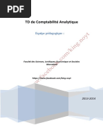 Download TD Et Corrig de La Comptabilit Analytique by asia SN312575242 doc pdf