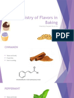 Chemistry of Flavors in Baking