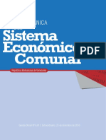 LEY ORGÁNICA Del Sistema Economico Comunal