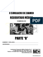 Tema B 2do SimulacroResidentadoMedico2015 1deMarzo 1