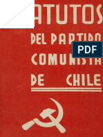 Estatutos Del Partido Comunista (PCchile)