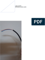Fiber Optic Cable 6-Wire, Inside 900um, Color, SM, LSZH, Black Jacket, Cable Diameter:5.2mm