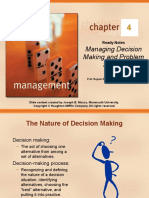 CHAPTER 04 Managing Decision Making and Prob