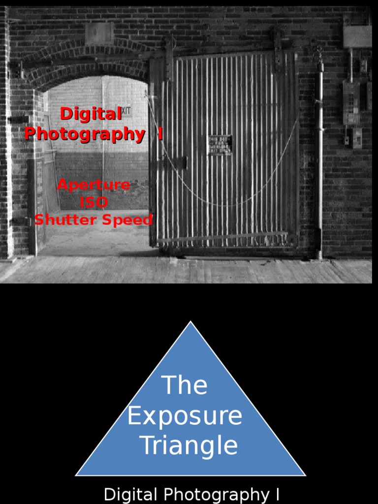 Understanding the Exposure Triangle | PDF | Exposure (Photography ...