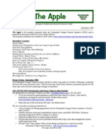 The Apple Newsletter, September 2006, Sustainable School News