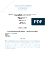 Coevaluación (Proyecto II) 14-05-2016