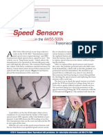 Aw55 50sn Testing Speed Sensors