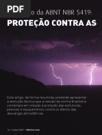 A Revisão Da ABNT 5419 - Proteção Contra as Descargas Atmosféricas