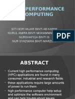 High Performance Computing