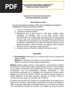 Taller sobre escalas y medidas