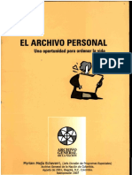 El Archivo Personal