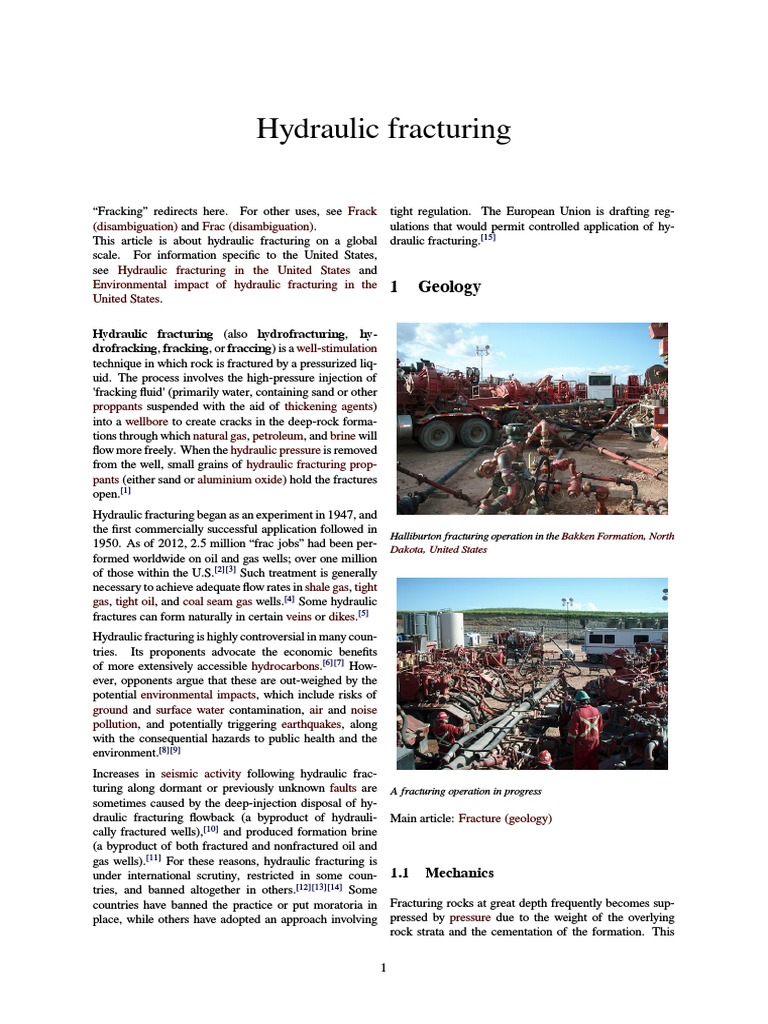 Hydraulic Fracturing Download Free Pdf Hydraulic Fracturing Shale Gas