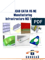 GURUCAD CATIA V5 NC Manufacturing Infrastructure NCI Training de