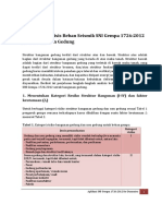 Analisis Beban Gempa SNI Gempa 1726-2012