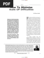 Standard Scale Up Principles & Calculations | PDF | Reynolds Number ...