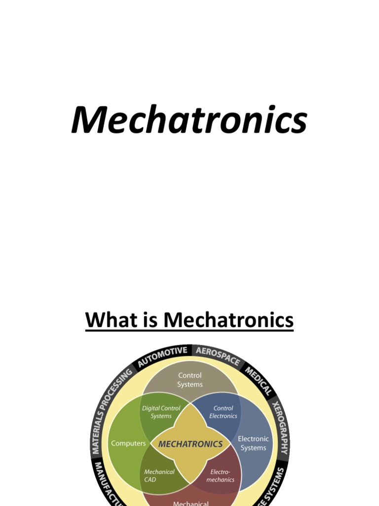 Mechatronic System Design Actuator Machines