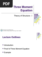 14 Three Moment Equation