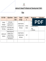 PD Workplan 2