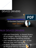 Device Drivers Introduction