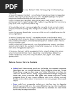 Download Metode 4R Adalah Cara Yang Dilakukan Untuk Menanggulangi Limbah by nat SN312639492 doc pdf