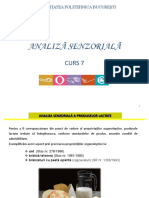 7. Analiză Senzorială-curs 7